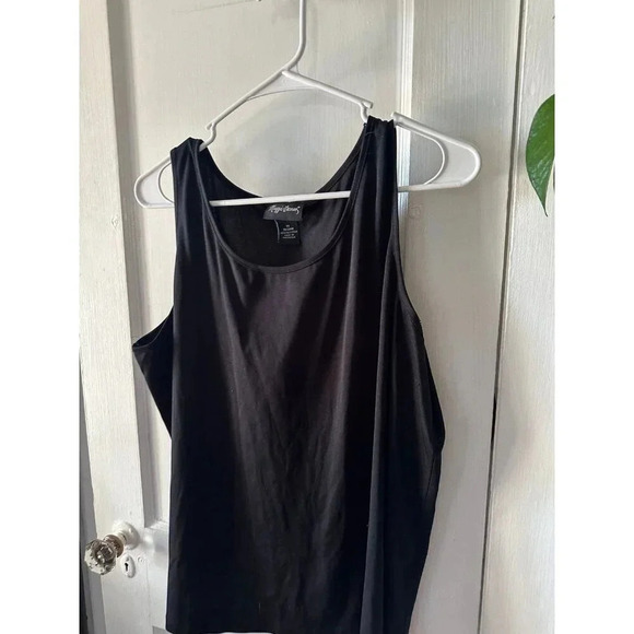 Maggie Barnes Women’s size 1x-large black blouse - Picture 2 of 8